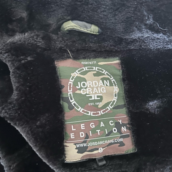 Boy #veganlearther coat very HEAVY /WARM no cracks prefect conditions size boy 8 - Picture 3 of 7